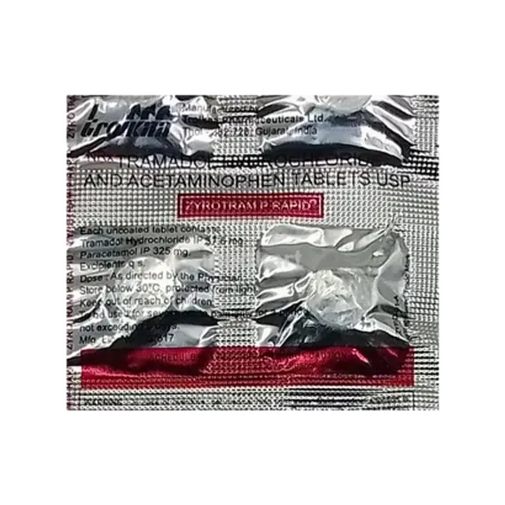 zyrotram p rapid tablet 10's